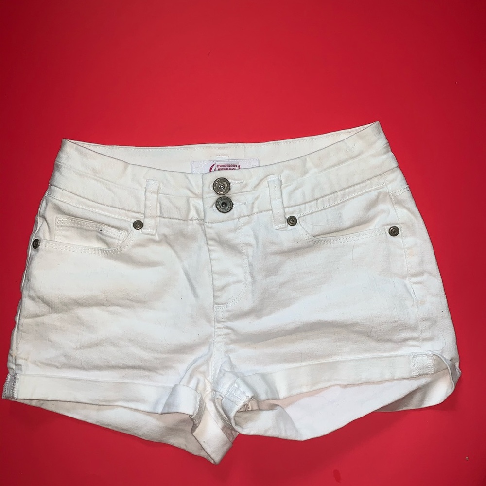White shorts